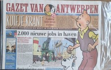 Tintin Kuifje Krant Journal Newspaper 2004