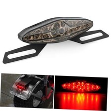 Motorcycle Tail Lights LED Brake Running Motorcycle Tail Lights Smoked 2PCS