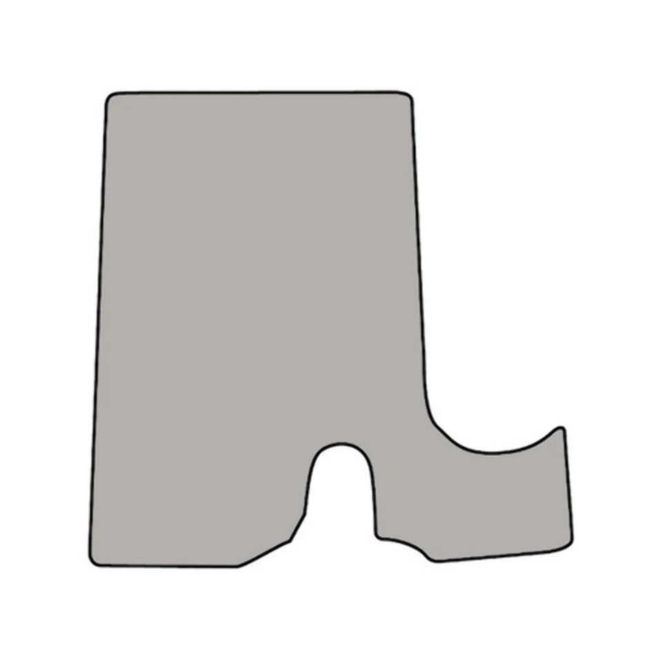 Напольный коврик для багажника 1957-1958 Mercury ультравысокой четкости резиновый гладкий - Изображение 3 из 4