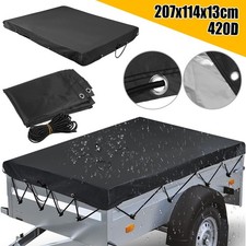 Anhänger-Plane 207 x 114 cm Flachplane Stema 750kg Abdeckplane für Anhänger PKW