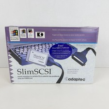 Adaptec SlimSCSI 1460 PCMCIA to Fast SCSI-2 Host Adapter Kit APA-1460 NIP Sealed