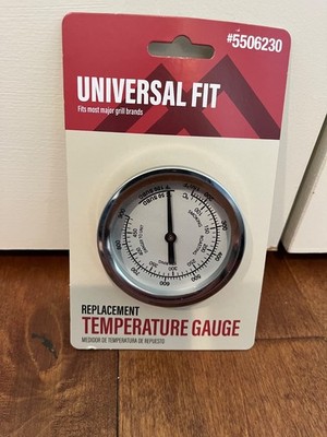 Temperature Gauge  Replacement Universal fits most Gas Grills Stainless Steel