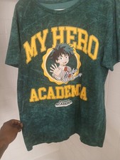 My Hero Academia Izuku Midoriya Men's T-Shirts Size Medium