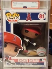 2022 Shohei Ohtani Funko Pop #81 Batting Anaheim Angels PSA NM-MT 8.5 MLB Rare