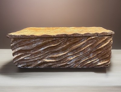Waves Box by Studio A - Unique & Hard to Find Designer Box w/Dimensional Waves
