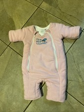 Baby Merlin Pink Fleece Magic Sleepsuit Size L 6-9m 
