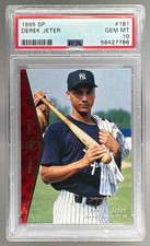 56427786 Derek Jeter 1995 SP #181 Rookie RC PSA 10