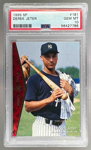 56427786 Derek Jeter 1995 SP #181 Rookie RC PSA 10