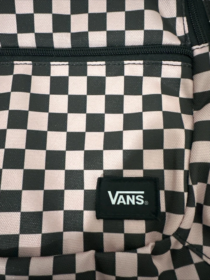 Vans Mujer Niñas Mochila Motivo Cuadros Rosa Laptop OS Foto 2 de 4