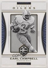 2017 Panini Limited Earl Campbell #25 HOF 4l3
