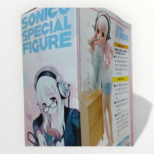 Super Sonico Figure Morning Brush normal ver. Everyday Life Series FuRyu Japan - Picture 5 of 6