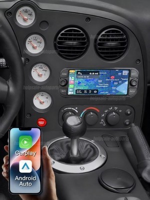 For 2004-2010 Dodge Viper 6.86'' Car Stereo Carplay Android 13 Radio GPS Player