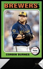 2024 Topps Heritage #276 Corbin Burnes Milwaukee Brewers