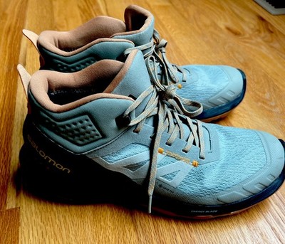 Hoka Gavita 4 Salomon Outpulse Mid GTX  Men s Hiking Boots Light Blue US 9.5 NEW