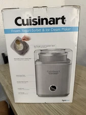 Cuisinart Ice Cream Maker Machine, 2-Quart Ice Cream ICE-30BCP1, Fully automatic