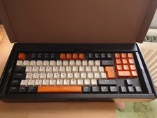 Havit KB487L Mechanical Gaming Keyboard UK Layout, Retro Orange/Black