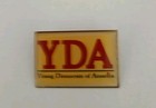 Young Democrats Of America Pinback Button Pin. YDA  Pin. Vintage And Rare.  — photo 1