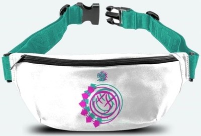 Rocksax Blink 182 Bauchtasche Weiß