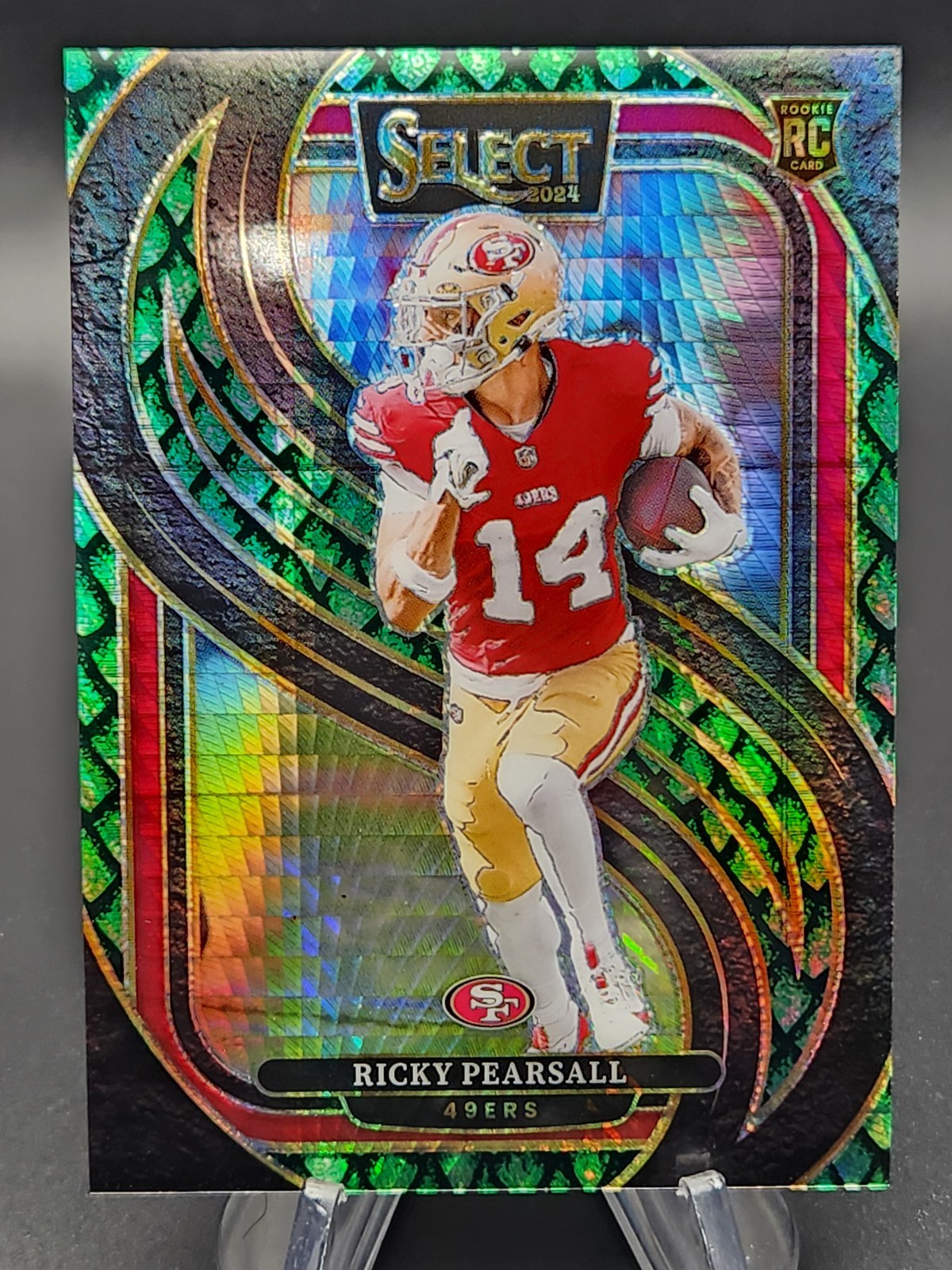 Ricky Pearsall 2024 Panini Select Premier Level Dragon Scale Rookie 26/81