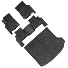 Floor Mats & Trunk Cargo Liner Set for 2022-25 Jeep Grand Cherokee All Weather