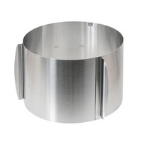 Wenco Tortenring 15Cm Hoch 16-30Cm Ø Edelstahl