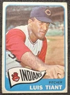1965 TOPPS LUIS TIANT (CLEVELAND INDIANS) RC #145 VG- SOFT CORNERS