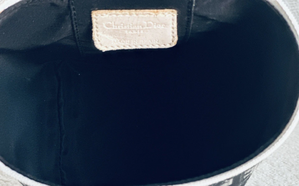 Холщовая сумка для туалетного столика Dior Trotter - серая [подлинная] - Изображение 2 из 4