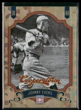 2012 Panini Cooperstown #34 Johnny Evers Crystal Collection #/299