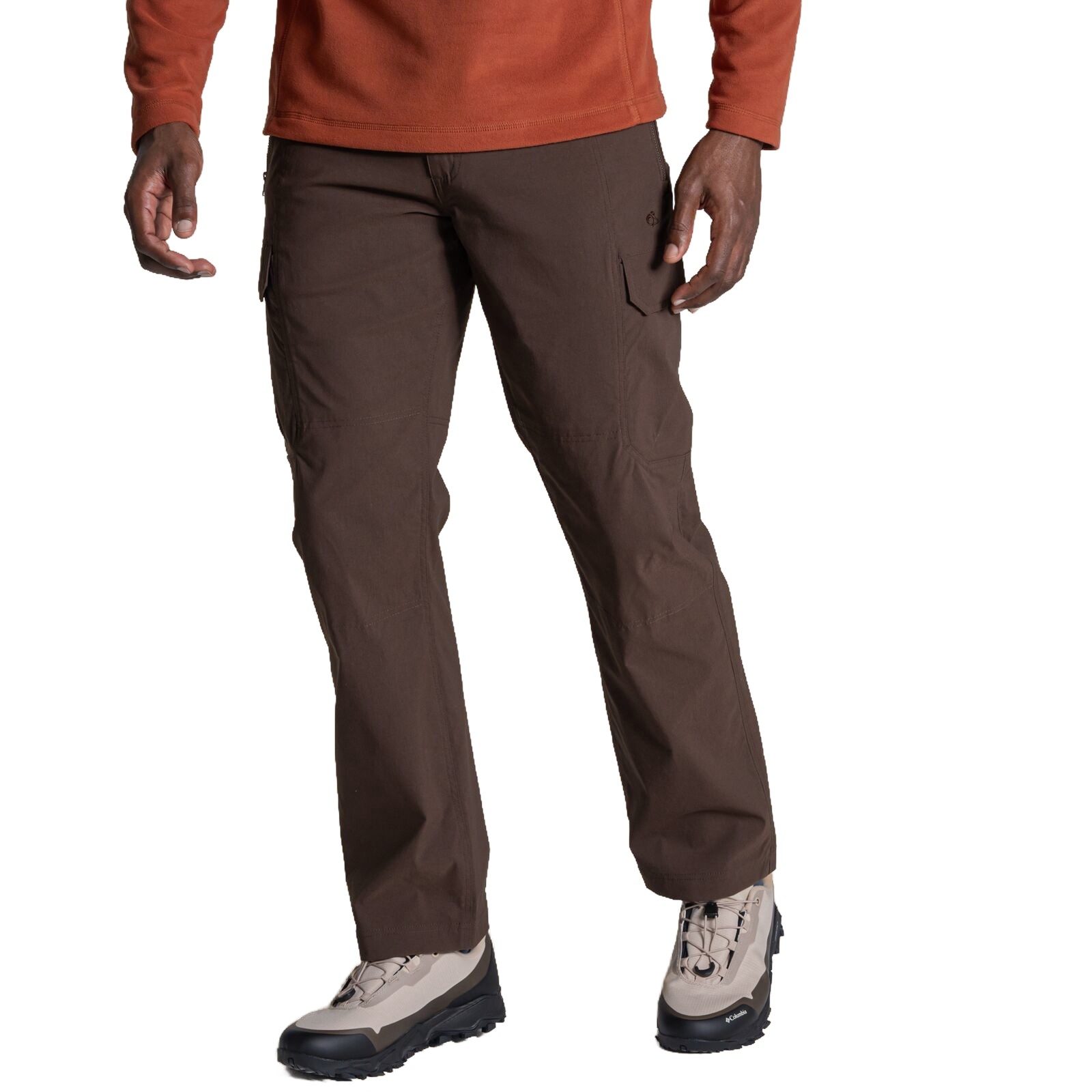 Craghoppers Men's Brown Kiwi Pro Cargo Trousers Size: 30S - Image 2