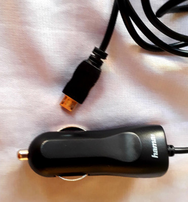 HAMA Original Netzteil Netzgerät AUTO Handy Adapter Gebr.TOP Erhalten s.Bilder!