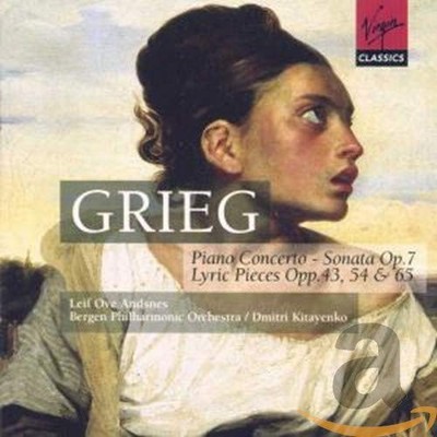 Grieg: Piano Concerto/Sonata/Lyric Pieces -  CD AVVG The Cheap Fast Free Post