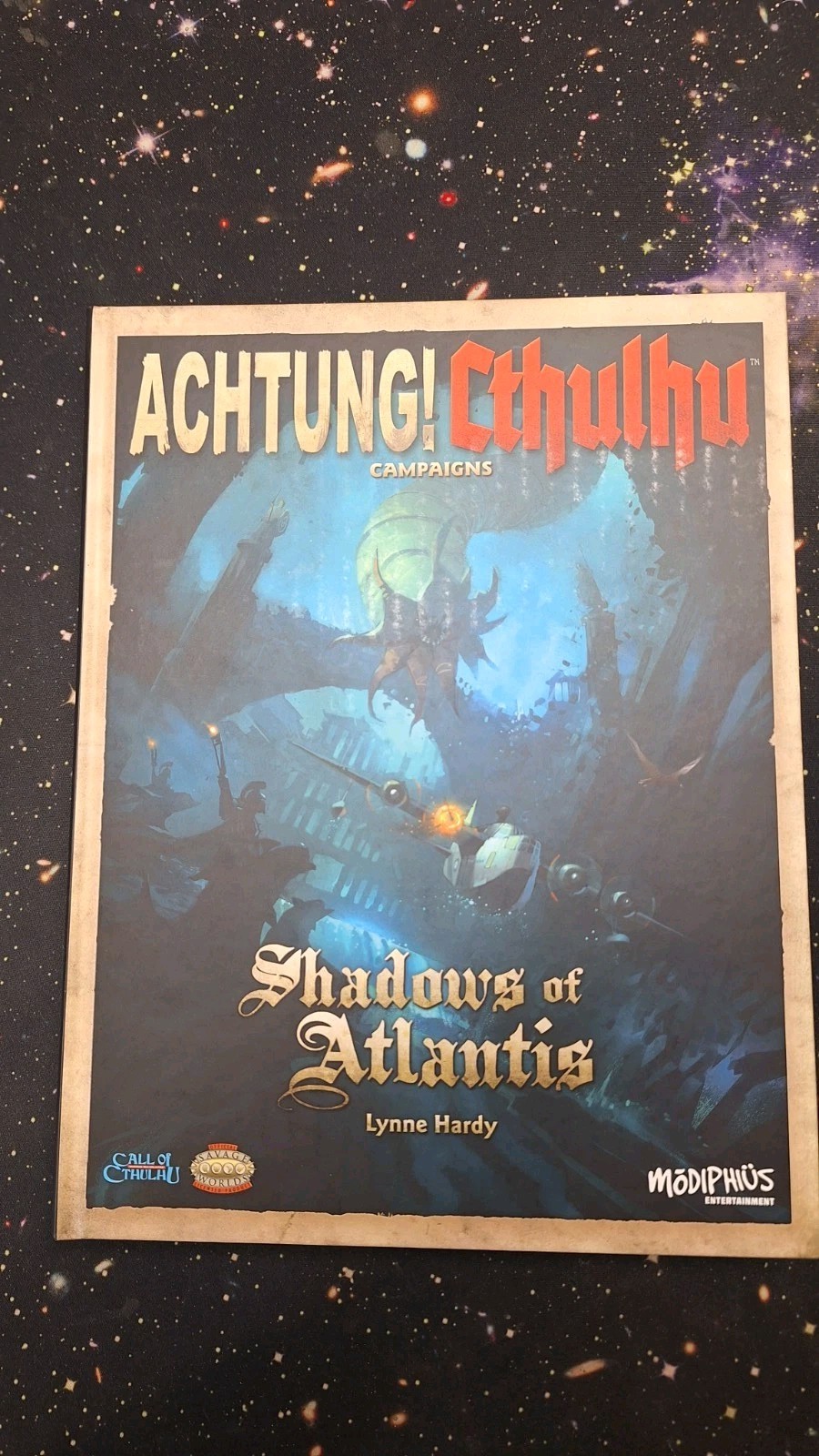 Achtung Cthulhu MODIPHIUS - SHADOWS OF ATLANTIS New Old Stock OOP