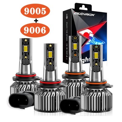 For GMC Sierra 1500 2500 1999-2006 C/K Pickup 10000K LED Headlight High/Low Bulb