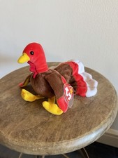 TY Beanie Baby   GOBBLES the Turkey 5.5 in Rare Excellent Condition