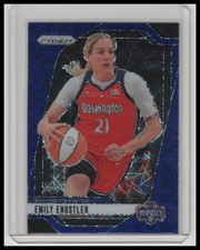 2024 Panini Prizm WNBA #67 Emily Engstler Blue Velocity Prizms