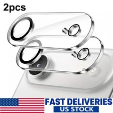 2 Pcs For Apple iPhone 17 air Tempered Glass Camera Lens Protector Anti Scratch