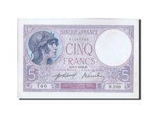 [#207157] Banknote, France, 5 Francs, 5 F 1917-1940   Violet  , 1918, 1918-01-08