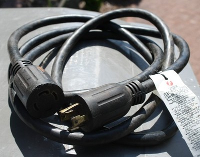 10 FT Generator Extension Cord Power PC3010 30-Amp (L14-30), Reliance E244209
