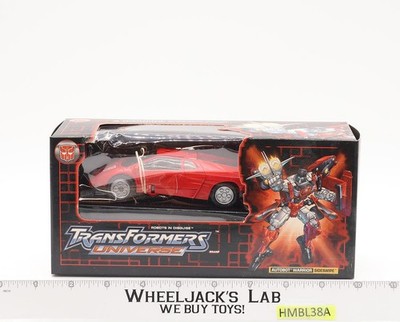 Sideswipe Transformers Universe Botcon 2003 Hasbro Action Figure NEW MIB