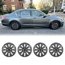 Set Of 4 16 Hubcaps Wheel Rims Cover Bolt On For 2008-2012 Honda Accord Sedan