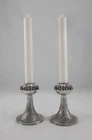 Rare P.Sarpaneva Pair Candle Holder IN Samorodok Nugget Design Of 813er Silver