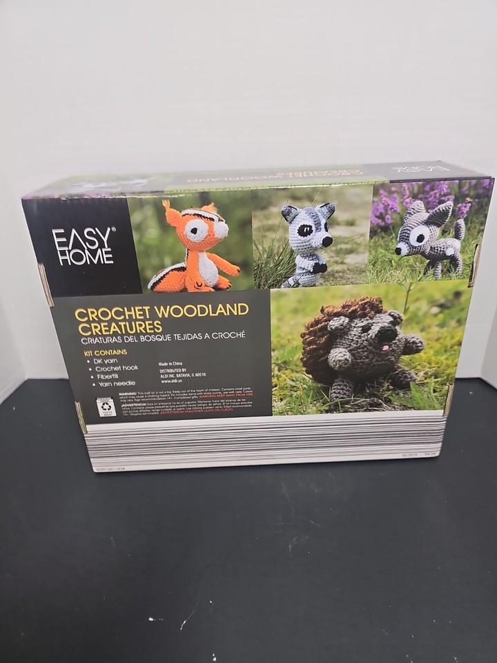 Easy Home Crochet Essentials Crochet Woodland Creatures Kit NEW | eBay