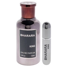BHARARA KING Eau de Parfum Spray 3.4 oz / 100 ml for Men | Long Lasting Fresh
