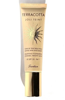 GUERLAIN Terracotta Joli Teint Beautifying Foundation Fonce/Dark 30ml