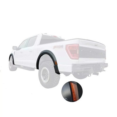Raptor Style Fender Flare for 2021 Ford F150 with LED Amber Lights