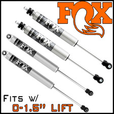 Fox 2.0 Performance Frontrear Shocks Fit 02-05 Dodge Ram 1500 4wd W0-1.5 Lift