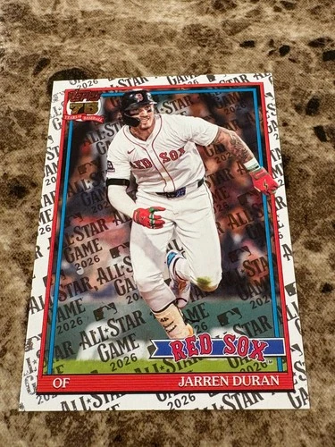 2026 Topps Series 2 Jarren Duran Red (RAW)