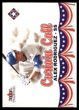 Alex Rodriguez 2002 Fleer Tradition Update #U384 Rangers MLB READ FREE SHIPPING