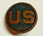 WW1 WWI US Army Military US Enlisted Collar Disc Disk