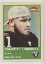 2004 Fleer Tradition Green Sebastian Janikowski #314 0q3
